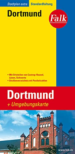 Falk Stadtplan Extra Standardfaltung Dortmund