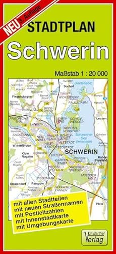 Stadtplan Schwerin: Maßstab: 1:20000