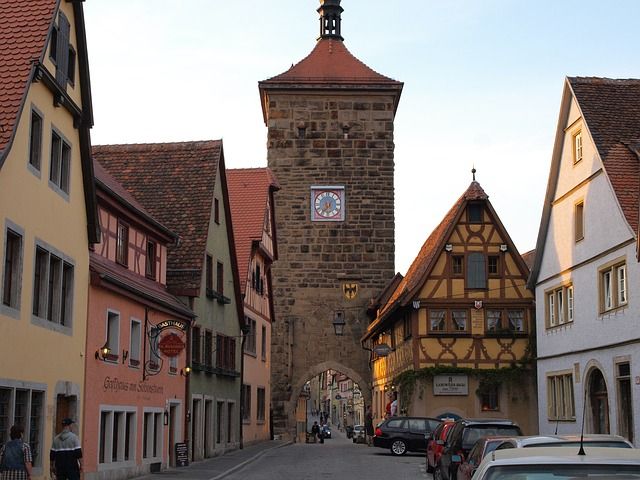 Das Mittelalter ist in Rothenburg ob der Tauber allgegenwärtig
